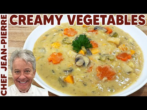 Creamy Vegetable Soup | Chef Jean-Pierre