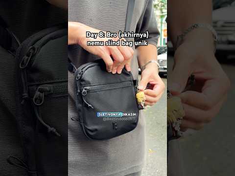 Sling bag buat mudik! Compact + bisa diandelin ðž