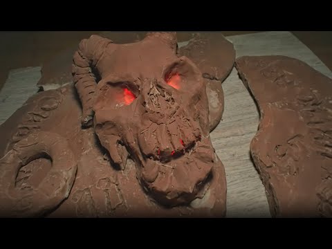 A powerful poltergeist in an abandoned house