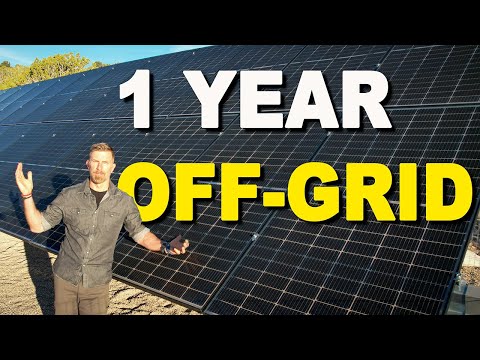 After 1 Year Off-Grid, I'm Sharing Everything