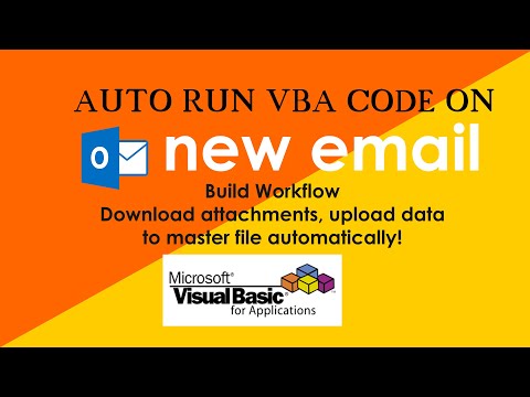 Trigger VBA code every time a new email is received in Outlook. Build out of box functionality