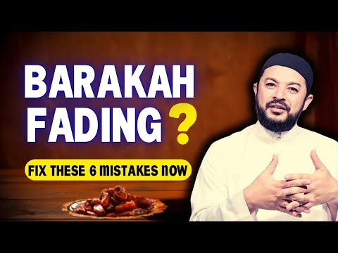 When Blessings Disappear – Fix These 6 Mistakes | Sheikh Samih Jad