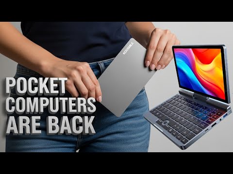 FULL PC in Your Pocket?  | Meet the 8-inch Windows 11 2-in-1 Mini Laptop! - Koosmile