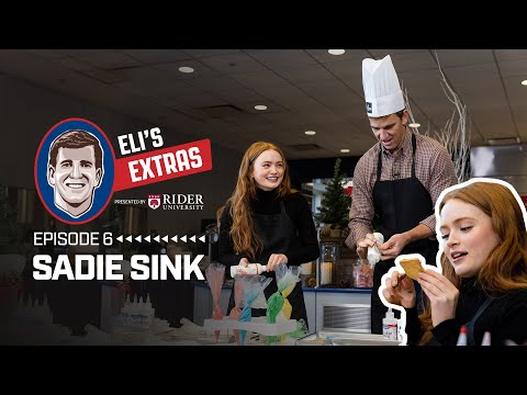 Sadie Sink Talks Taylor Swift Music Video & Challenges Eli Manning to Holiday Cookie Bake Off