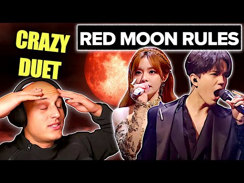 CRAZY DUET!! Dimash & Huang Xiaoyun - RED MOON RULES (classical musician reacts/analyses)