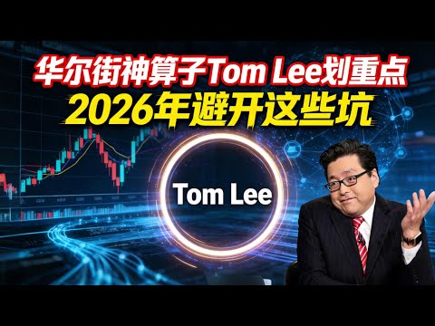 华尔街神算子Tom Lee划重点：2026年避开这些坑，抓住RWA与稳定币红利
