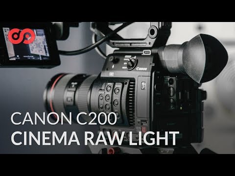 Tips to Shoot and Edit Cinema Raw Light on the Canon C200