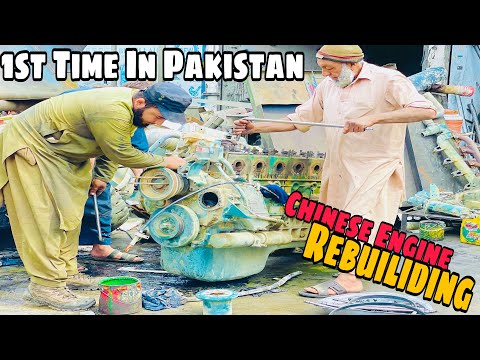 Restoration Process of Chinese truck Engine | Overhaul & Rebuilding