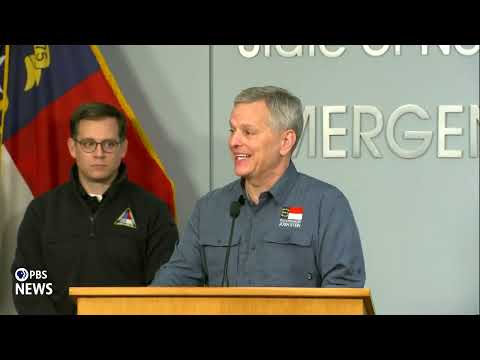 WATCH: North Carolina Gov. Stein holds briefing on weekend winter storm preparations