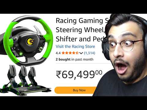 I BOUGHT EXPENSIVE RACING WHEEL SETUP