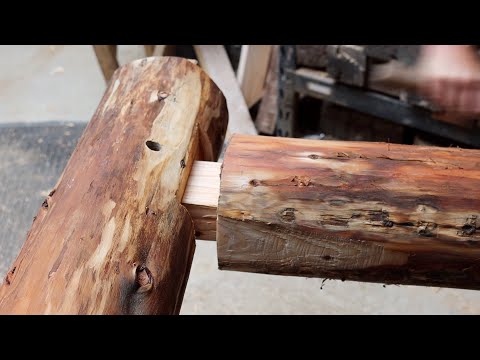 How To Layout Roundwood Timber Frame Joinery