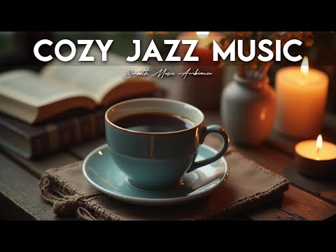 Cozy Jazz Music☕Coffee Shop Ambiance~Sweet Bossa Nova Instrumental for Cheerful Moods.