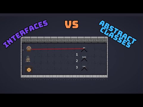 Interfaces vs Abstract Classes / Inheritance | Programming concept overview