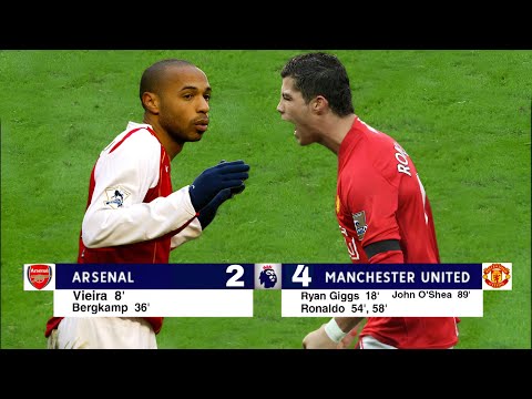 The Day Cristiano Ronaldo Destroyed Thierry Henry & Arsenal