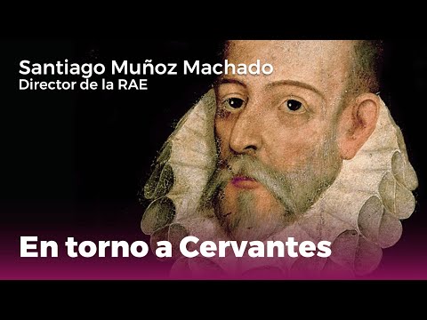 Conferencia sobre Cervantes de Santiago Muñoz Machado (Director de la RAE) y José María Merino