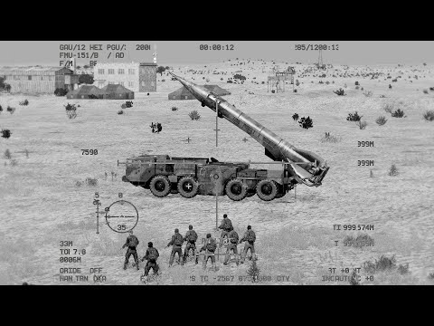 ARMA 3: HeLL Fire Massacre by AC-130w - Enemy Base Destroyed by fire [Gameplay] AC-130 in action #11