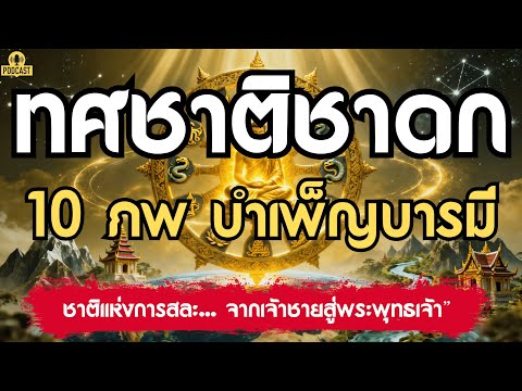 ทศชาติชาดก — 10 ชาติแห่งการบำเพ็ญบารมี... จากเจ้าชายสู่พระพุทธเจ้า”