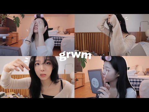 grwm| 조용히 같이 준비해요 3탄💬