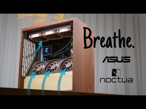 DIY Hardwood PC Case for ASUS x Noctua 5080