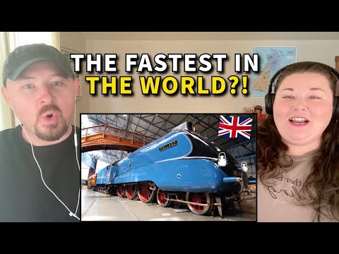 Americans React: The Mallard – Britain’s Legendary Steam Locomotive!