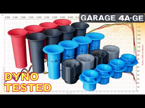 3D Printed Velocity stacks - Dyno tested - Round 2