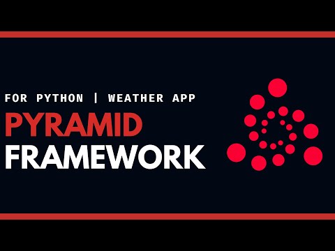 Build a Weather App in PYRAMID framework for Python