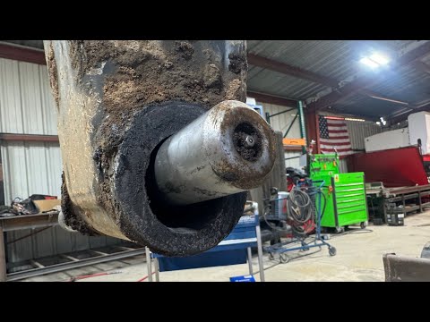 John Deere 50G- she is all blown out!