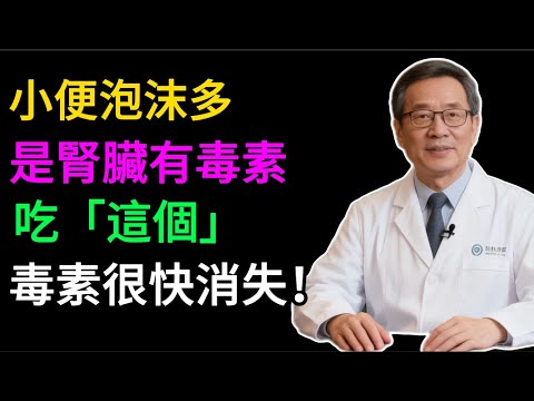 緊急提醒！小便後，泡沫超過10分鐘不散，竟是尿毒症前兆！腎臟科醫生教你「晨尿檢測法」，救自己一命！#健康知识#老年健康#健康养生#健康之眼