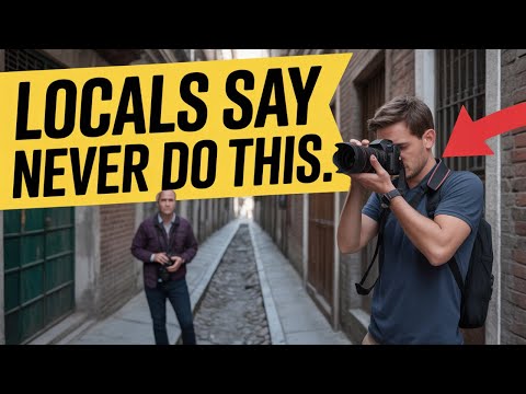 12 Careless Tourist Mistakes That Locals Would Never Make