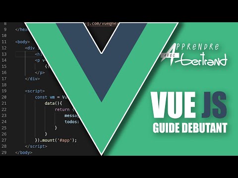 [Tutorial] Vue JS 3: the basics! (tutorial for beginners in French)
