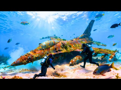 COMPLETE RESTORATION OF AN F-16 FIGHTING FALCON ABANDONED FOR 20 YEARS AT THE BOTTOM OF THE SEA