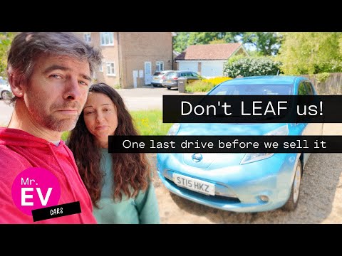 Saying goodbye to our 10-year-old Nissan LEAF 😢 - one last drive & battery check