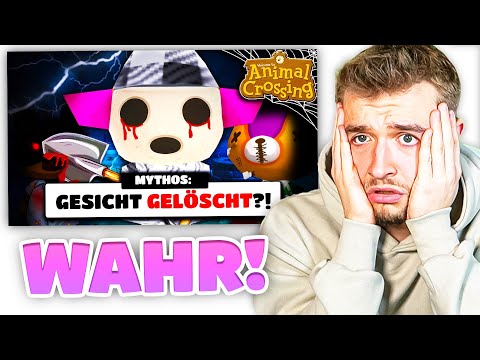 Verstörende Animal Crossing Mythen, die leider wahr sind.. | Dävid Reaktion