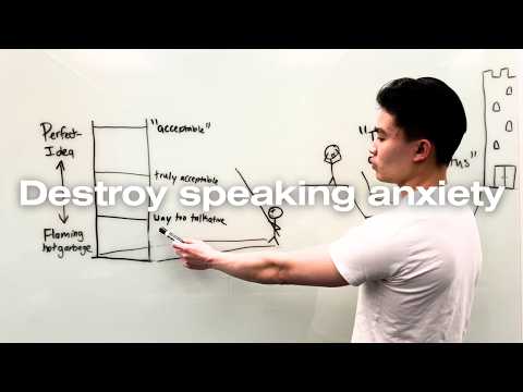 "Lowering the bar" is the fastest way to improve your speaking
