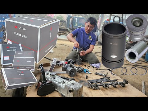 Part 2: High-Precision Truck Engine Assembly – Restoring A Diesel Engine With Absolute Precision