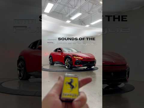 NEW Ferrari Purosangue SOUND! #ferrariofsanantonio #ferraripurosangue #purosangue