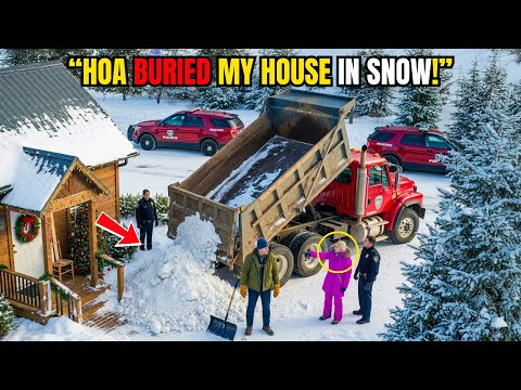 HOA Dumped Their Winter Snow on My Property — Then Panicked When I Sealed Their Street With It