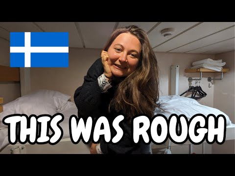 12 hours on an overnight ferry in the North Sea