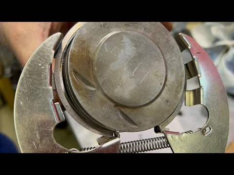 Установка поршней и поддона Вольво 850 - инструкция №2 по сборка мотора.