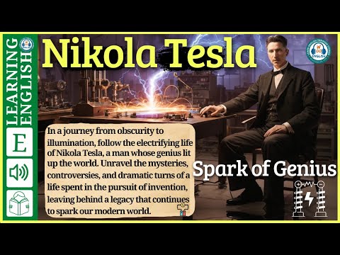 Learn English Through story  Level 3 🔥English Stories 🔥 Nikola Tesla