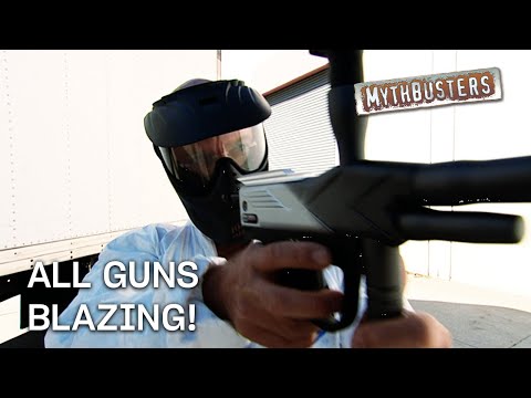 All Gunz Blazing! | MythBusters