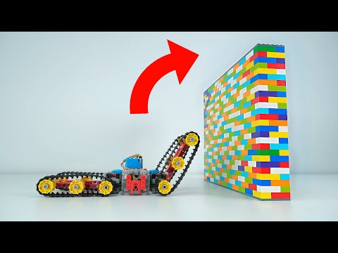 Lego Vehicles Climb Walls