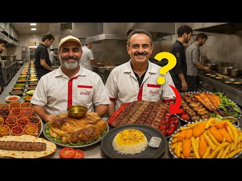 1. They Cook 200 Meals a Day — But Which One Is The Best?! 🇮🇷🔥