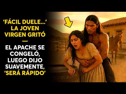 'FÁCIL DUELE...' LA JOVEN VIRGEN GRITÓ — EL APACHE SE CONGELÓ, LUEGO DIJO SUAVEMENTE, 'SERÁ RÁPIDO'