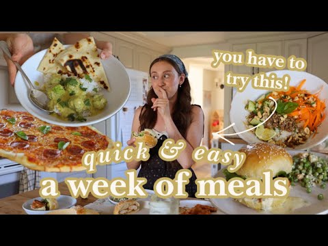 4 Quick & Easy Summer Weeknight Meals From Scratch *kid approved*