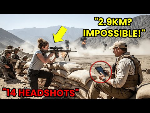 "2.9KM? Impossible!" SEALs Said — She Scored 14 Clean Headshots as the SEALs Missed by Miles
