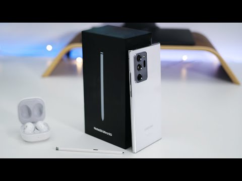 Samsung Note 20 Ultra 5G Unboxing, Setup and First Look