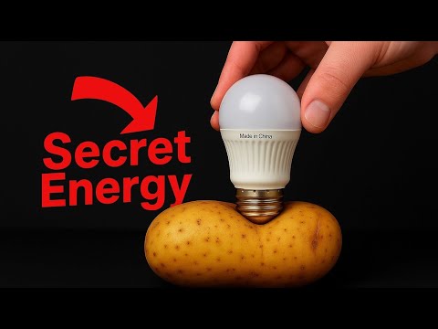How to generate free electricity from potatoes ( unbelievable Discovery)😱!!!