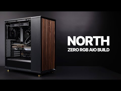 Zero RGB Liquid Cooled Fractal North | RX 7800 XT | Ryzen 7700X | B650 Aorus Elite