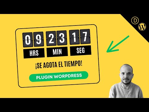 Plugin Cuenta Regresiva WordPress Gratis (Contador Countdown Temporizador) Landing o Tienda Online